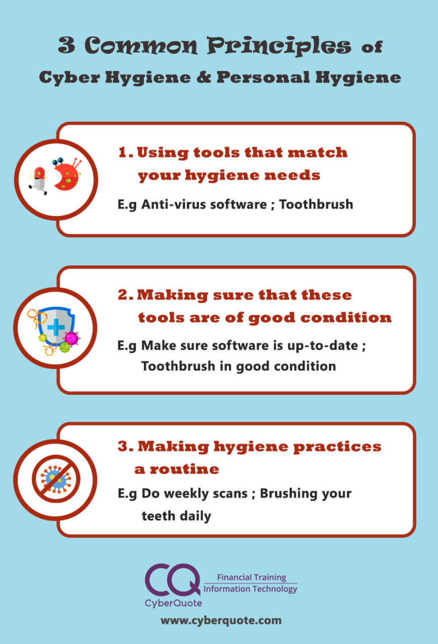 Common Principles of Cyber Hygiene & Personal Hygiene